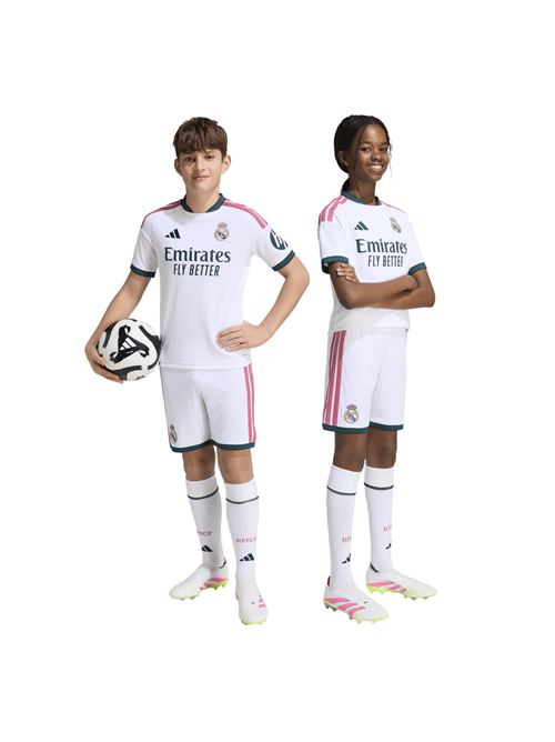 Adidas Real madrid short gara bambino home 26/27 Real Madrid | KC3949HOME 26/27